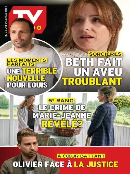 Détails du titre pour TV Hebdo par TVA Publications Inc. - Disponible